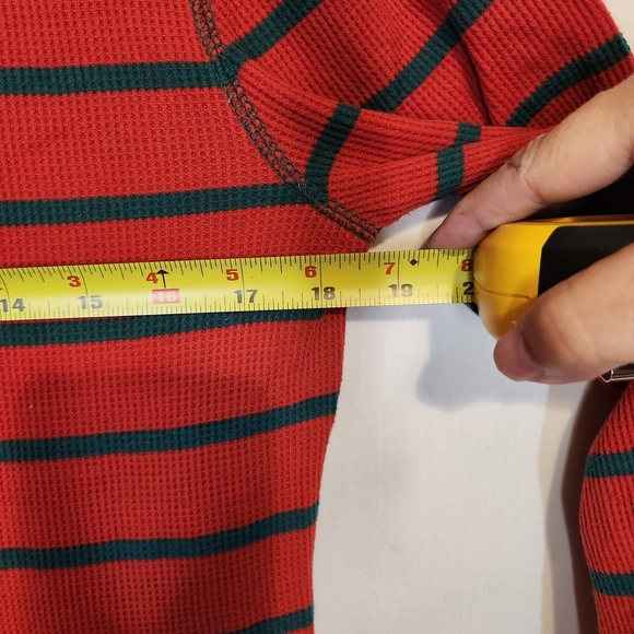 Old Navy Striped Red and Green Womens Pajamas XXL Cozy - Picture 7 of 11